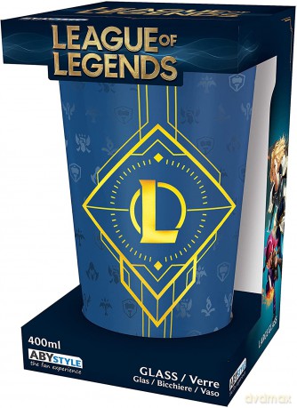 LEAGUE OF LEGENDS - XXL Kieliszek - 400 ml - Logo Hexteck
