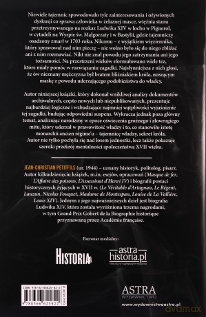 Człowiek w żelaznej masce. Między historią a legendą - Jean-Christian Petitfils [KSIĄŻKA]