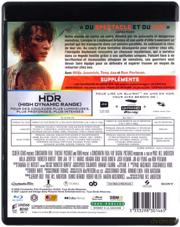 Łowca potworów [Blu-Ray 4K]+[Blu-Ray]