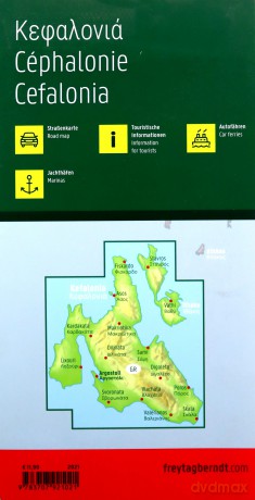 Kefalonia mapa 1:50 000