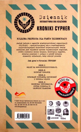 Kroniki Cypher - Dimitris Chassapakis [KSIĄŻKA]