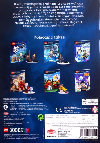 Lego Harry Potter Magiczne kłopoty LNC-6408 [KSIĄŻKA]