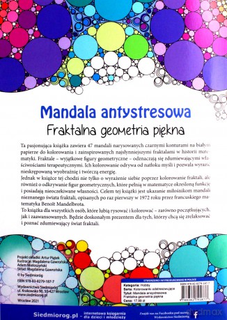 Mandala antysresowa. Fraktalna geometria piękna - Tamara Michałowska [KSIĄŻKA]