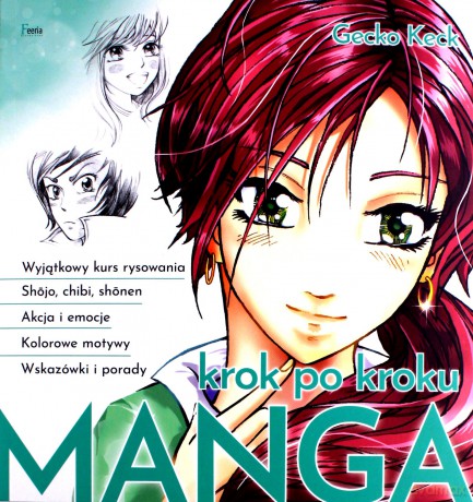 Manga krok po kroku - Gecko Keck [KSIĄŻKA]