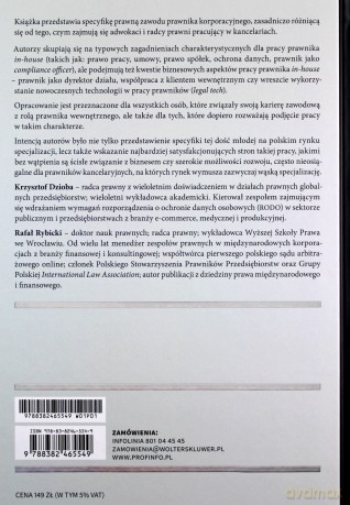 Metodyka pracy prawnika in-house [KSIĄŻKA]