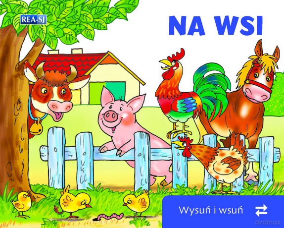 Na wsi. Wysuń/wsuń [KSIĄŻKA]