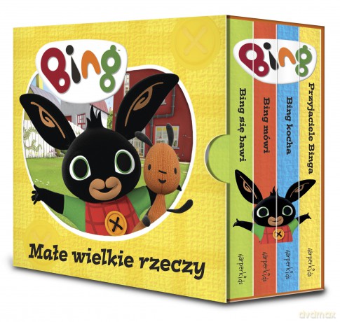 Bing. Małe wielkie rzeczy. Moja pierwsza biblioteczka [KSIĄŻKA]