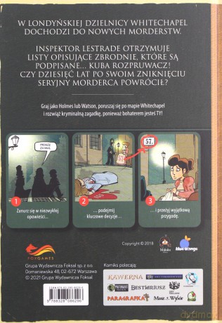 Sherlock Holmes. Cień Kuby Rozpruwacza [KSIĄŻKA]