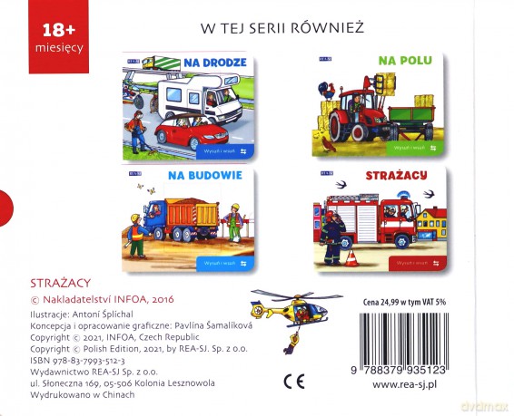 Strażacy. Wysuń/wsuń [KSIĄŻKA]