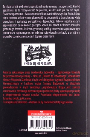 Zapis zarazy 2. To tylko eksperyment - Wojciech Sumliński, Tomasz Budzyński [KSIĄŻKA]