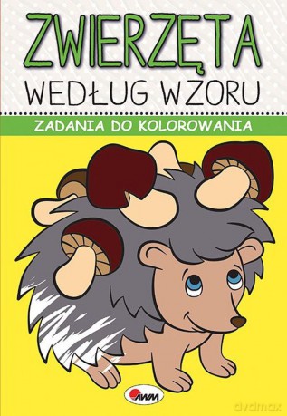 Zwierzęta według wzoru. Zadania do kolorowania - Piotr Kozera [KSIĄŻKA]