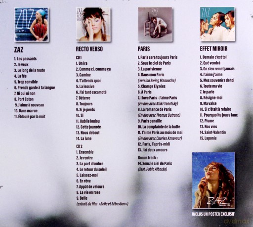 Zaz: Coffret [4CD]