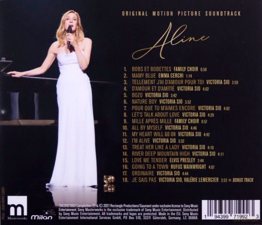 Aline soundtrack [CD]