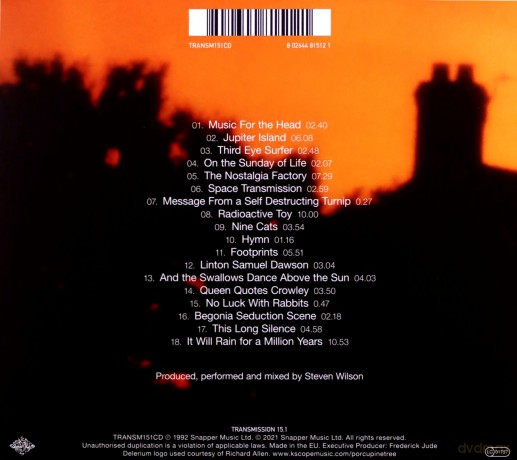 Porcupine Tree: On The Sunday Of Life (digipack) [CD]
