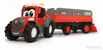 ABC Massey Ferguson Traktor z przyczepą