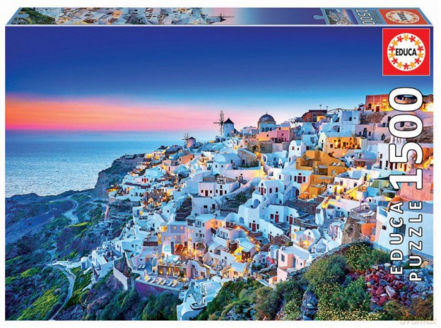 EDUCA 1500 el. Santorini Grecja [PUZZLE]