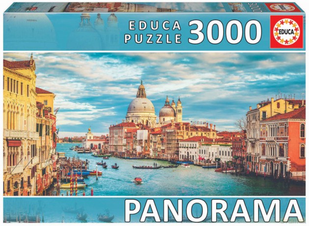 EDUCA 3000 el. Canal Grande Wenecja panorama [PUZZLE]