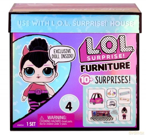 Laleczka L.O.L. Surprise i Mebelki 572619EUC