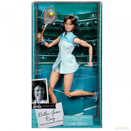 Lalka Barbie kolekcjonerska Billie Jean King