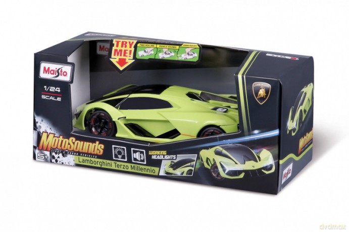 Lamborghini Terzo Millenio światło dźwięk 1:24