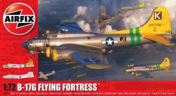 Model plastikowy Boeing B17G Flying Fortess 1/72