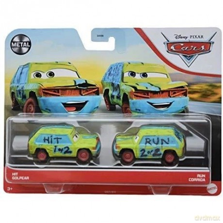 Samochody Auta Dwupak Hit Golpear i Run Corrida