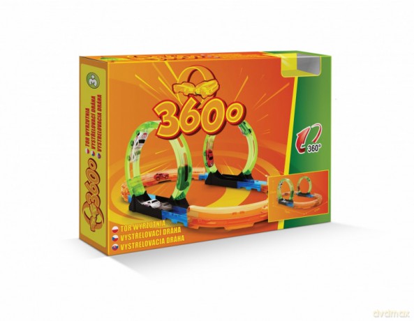 Tor samochodowy wyrzutnia 360 stopni