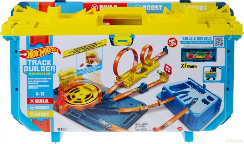 Zestaw w pudełku Track Builder Turbowyrzutnia