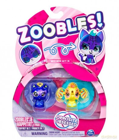 Zoobles Ziwerzątka 2pak Lima/Elephant [FIGURKA]
