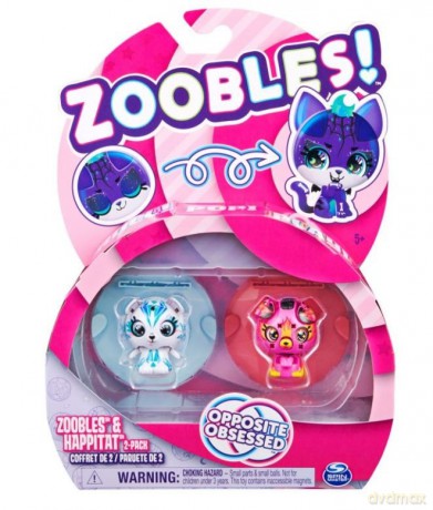 Zoobles Zwierzątka 2pak Bear/Puppy [FIGURKA]