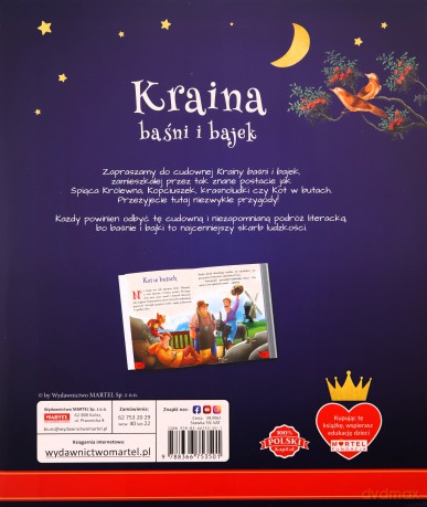 Kraina baśni i bajek w opakowaniu prezentowym [KSIĄŻKA]