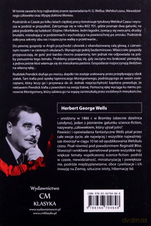 Trzy opowiadania: Wehikuł czasu, Niewidzialny człowiek, Wyspa doktora Moreau - Herbert George Wells [KSIĄŻKA]