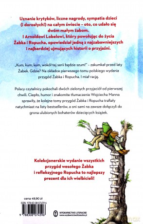 Wszystkie przygody Żabka i Ropucha - Arnold Lobel [KSIĄŻKA]
