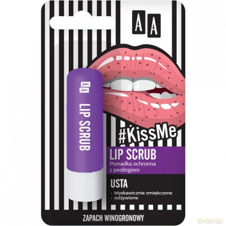 AA #Kiss Me Pomadka ochronna Lip Scrub 3.8g