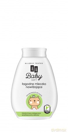 AA Baby Soft Łagodne Mleczko nawilżające 250 ml