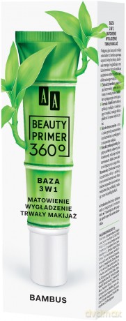 AA Beauty Primer 360 Baza pod makijaż 3w1 Bambus 30 ml