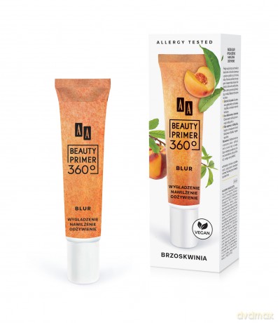 AA Beauty Primer 360 Baza pod makijaż Blur Brzoskwinia 30 ml
