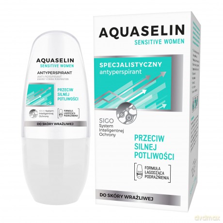 AA Dezodorant roll-on Aquaselin Sensitive dla kobiet 50 ml