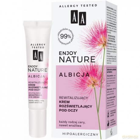 AA Enjoy Nature Albicja Rewitalizujący Krem rozświetlający pod oczy 15 ml