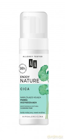 AA Enjoy Nature Cica Nawilżająco - Kojąca Pianka oczyszczająca 150 ml