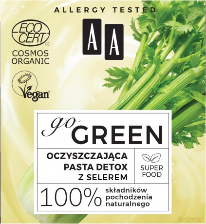 AA Go Green Oczyszczająca Pasta detox z selerem 50 ml