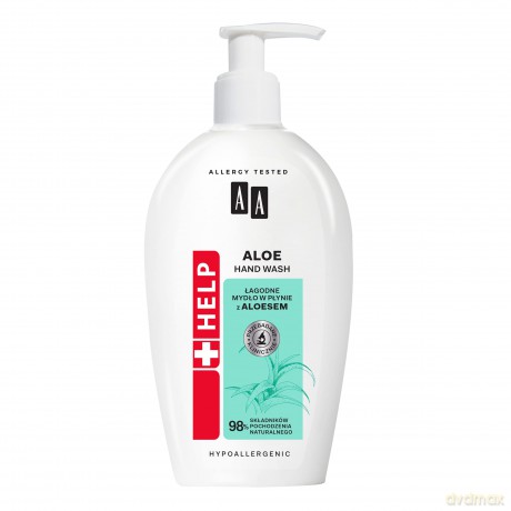 AA HELP Łagodne Mydło w płynie z Aloesem 300 ml