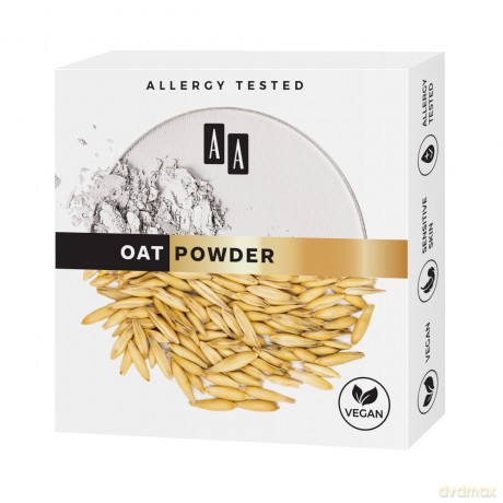 AA Make Up Puder prasowany utrwalający makijaż Owies 8g