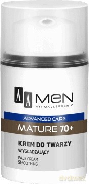 AA Men Advanced Care Mature 70+ Krem do twarzy wygładzający 50 ml