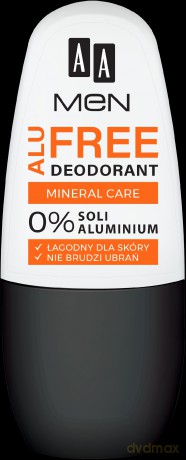 AA Men Alu Free Dezodorant roll-on Mineral Care 50 ml