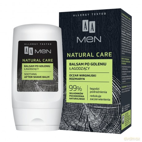 AA Men Natural Care Balsam po goleniu łagodzący 100 ml