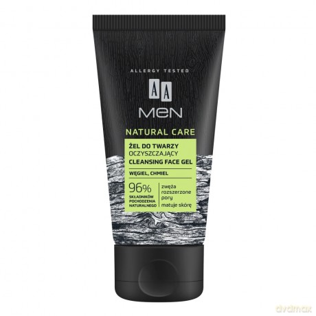 AA Men Natural Care Żel do mycia twarzy oczyszczający 150 ml