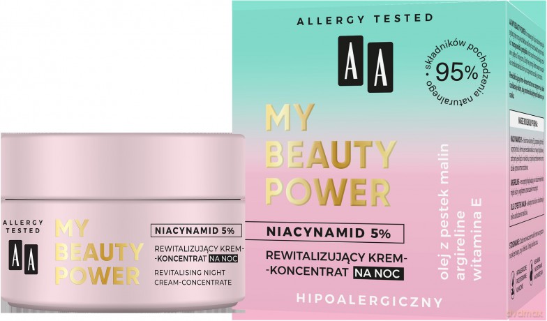 AA My Beauty Power Krem-koncentrat-żel pod oczy rozświetlający 15 ml