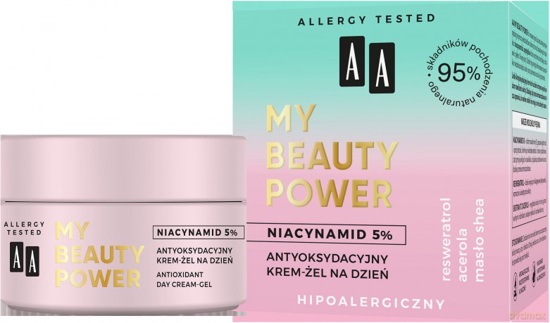 AA My Beauty Power Krem-żel antyoksydacyjny na dzień 50 ml