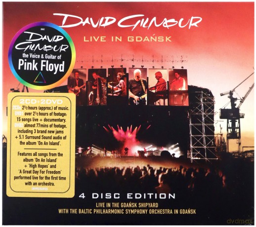 David Gilmour: Live In Gdańsk (digipack) [2CD]+[2DVD]